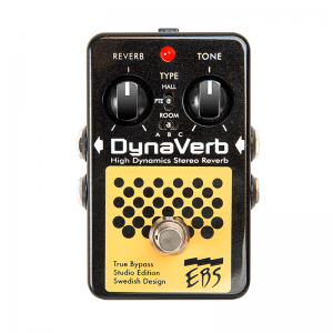 EBS DynaVerb High Dynamics Stereo Reverb Pedal