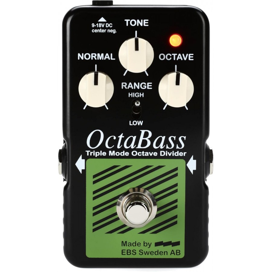 EBS OctaBass Blue Label Triple Mode Octave Divider Pedal