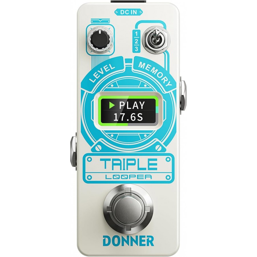 Donner Triple Looper Pedal