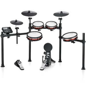 Donner DED-200 MAX Electronic Drum Set with Drum Throne & Headphones