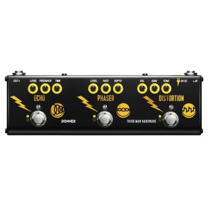 Donner X Third Man Hardware Triple Threat 3-in-1 Analog Multi-Effects Guitar Pedal
