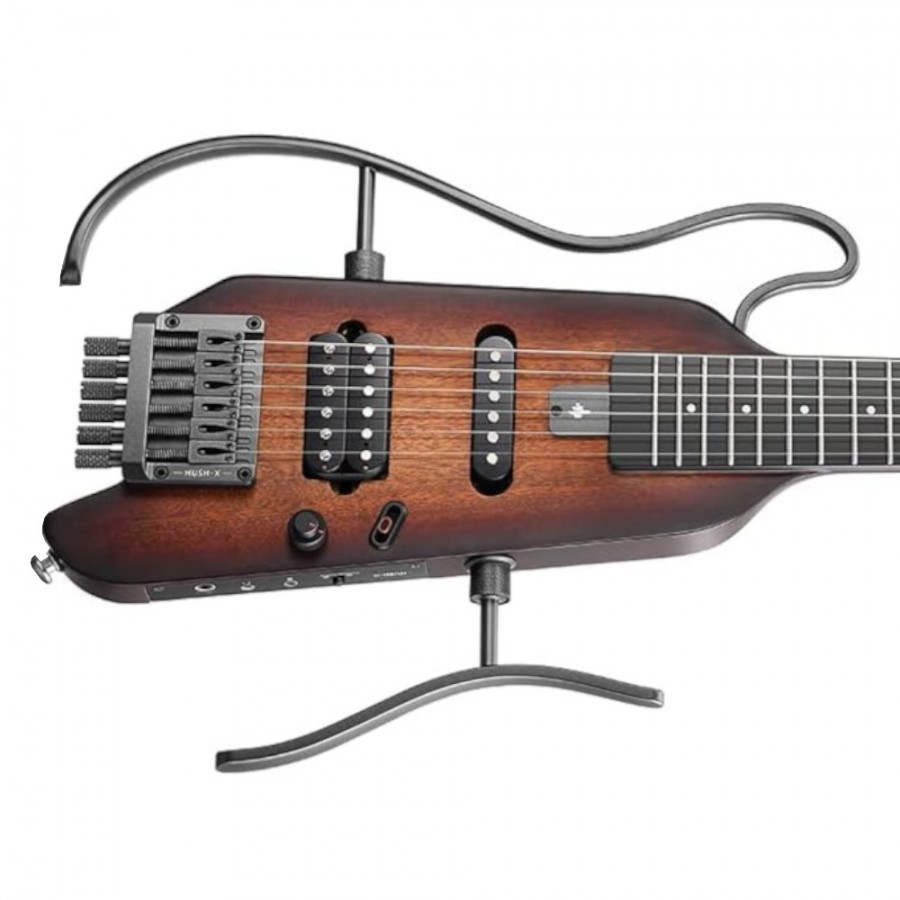 Donner HUSH-X Headless Electric Guitar Kit - Sunburst