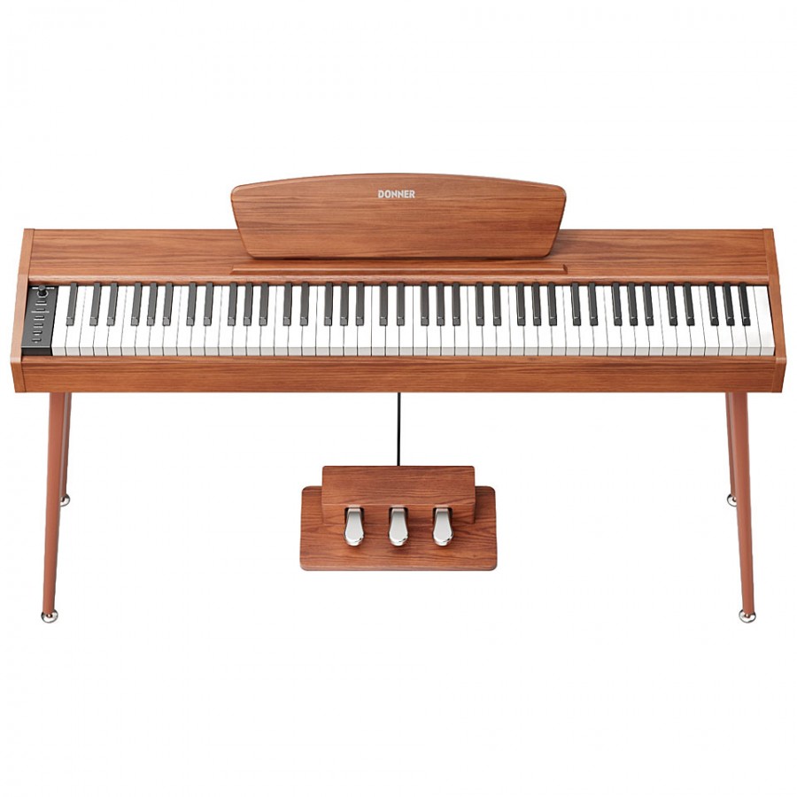 Donner DHP-100 Pro Wood Digital Piano with Stand & Pedal