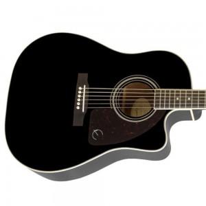 Epiphone J-45 EC Studio Semi-Acoustic Guitar - Ebony