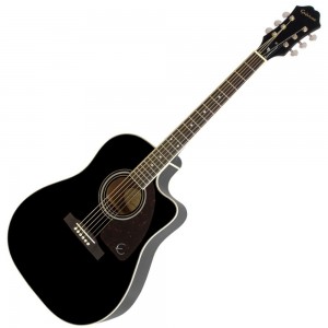 Epiphone J-45 EC Studio Semi-Acoustic Guitar - Ebony