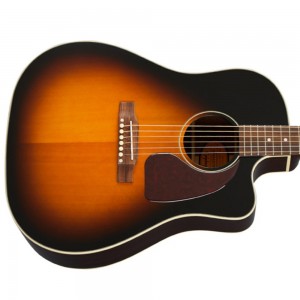 Epiphone J-45 EC Studio Semi-Acoustic Guitar - Vintage Sunburst