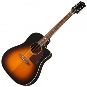 Epiphone J-45 EC Studio Semi-Acoustic Guitar - Vintage Sunburst