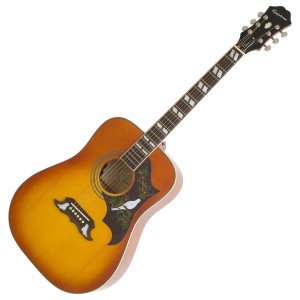 Epiphone Dove Studio Semi-Acoustic, Violinburst