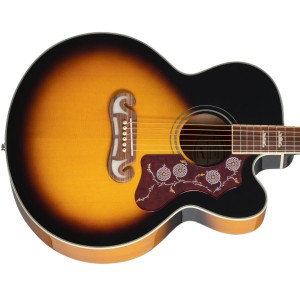 Epiphone J-200EC Studio - Solid Top, Fishman Presys - Vintage Sunburst Epiphone J-200EC Studio - Solid Top, Fishman Presys - Vintage Sunburst