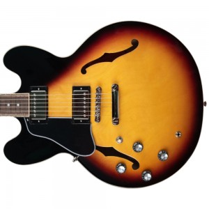 Epiphone Inspired by Gibson ES-335 (Left-handed) - Vintage Sunburst