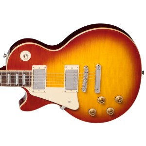 Epiphone Les Paul Standard 50s Figured (Left-Handed), Washed Cherry Sunburst
