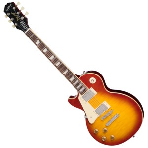 Epiphone Les Paul Standard 50s Figured (Left-Handed), Washed Cherry Sunburst