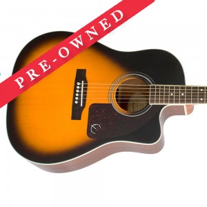 Pre-Owned Epiphone J-45 EC Studio Semi-Acoustic Guitar - Vintage Sunburst