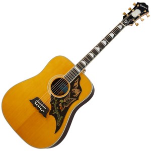 Epiphone Masterbilt Excellente Electro Acoustic, Antique Natural
