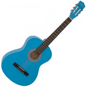 Encore 4/4 Sized Classical Guitar Outfit - Blue