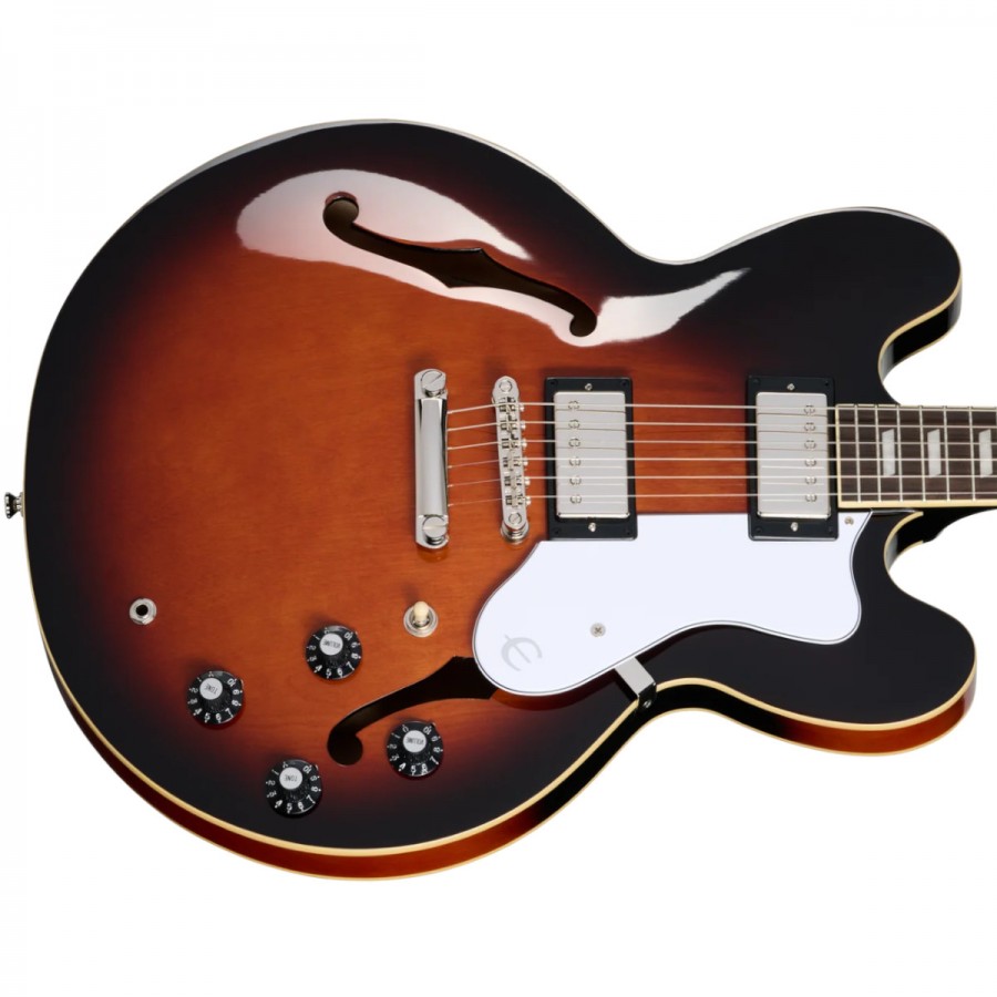 Epiphone Bonehead Riviera - Dark Tobacco Burst