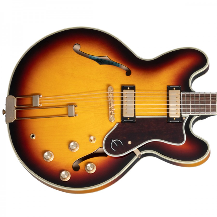 Epiphone Sheraton Frequensator with Premium Gig Bag - Vintage Sunburst