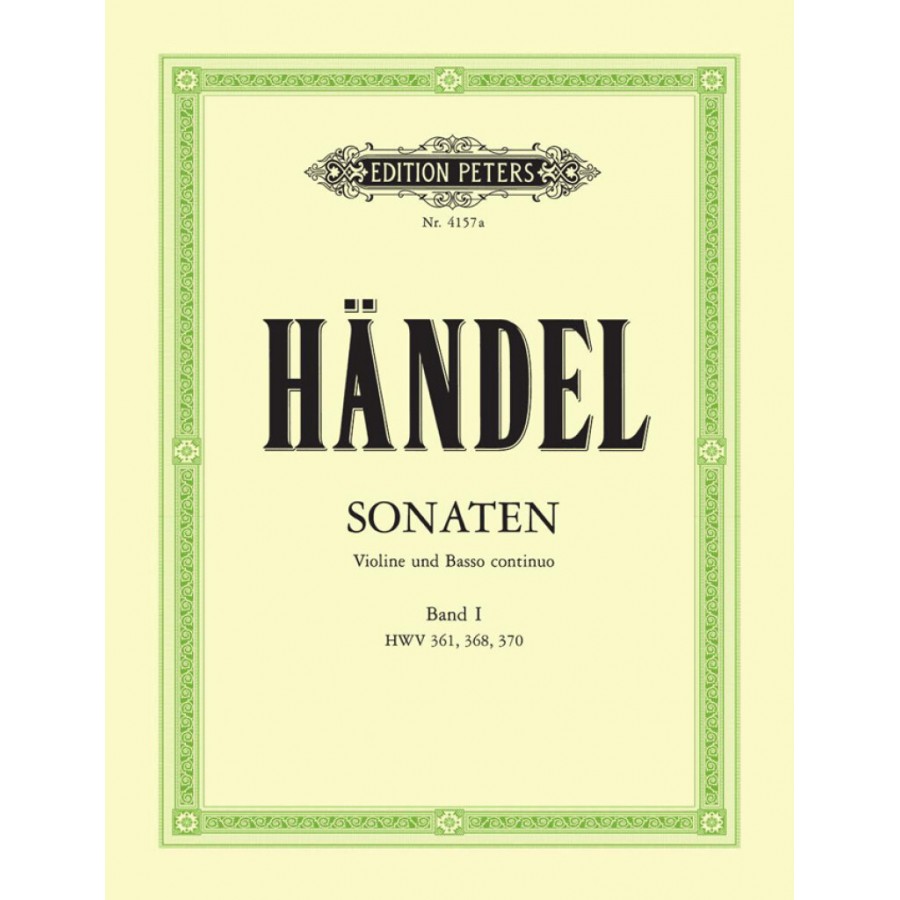 Handel - Sonatas - Volume 1