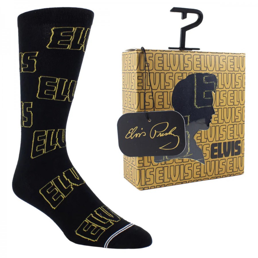 Perri's Licensed Sock Gift Box - Elvis