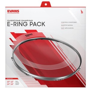 Evans Rock E-Ring Pack Includes 10