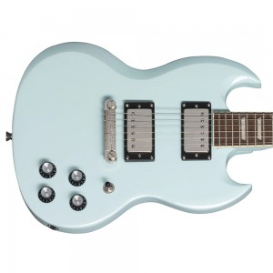 Epiphone Power Players 3/4 Size SG Including Gig bag, Cable, Picks - Ice Blue