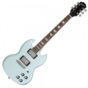 Epiphone Power Players 3/4 Size SG Including Gig bag, Cable, Picks - Ice Blue