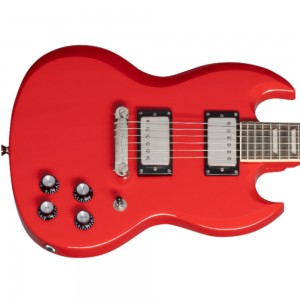 Epiphone Power Players 3/4 Size SG Including Gig bag, Cable, Picks - Lava Red