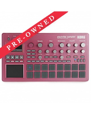 Pre-Owned Korg Electribe ESX2-RD Music Production Sampler - Red