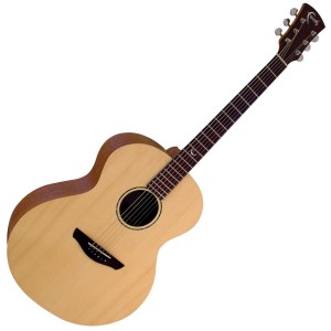 Faith FKN Naked Neptune Baby Jumbo Acoustic Guitar - Mahogany/Spruce
