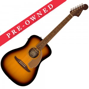 Pre-Owned Fender Malibu Player Acoustic - Sunburst