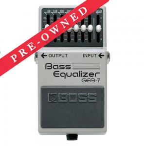 Pre-Owned Boss GEB7 Bass Equalizer Pedal