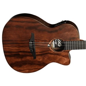 Lag Guitars Sauvage Auditorium Nylon Slim Electro-Acoustic