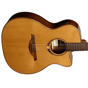 Lag Guitars Tramontane 118 Auditorium Cutaway Electro-Acoustic