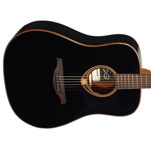 Lag Guitars Tramontane 118 Dreadnought - Black