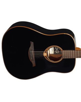 Lag Guitars Tramontane 118 Dreadnought - Black