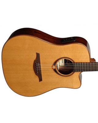 Lag Guitars Tramontane 118 Dreadnought Cutaway Electro