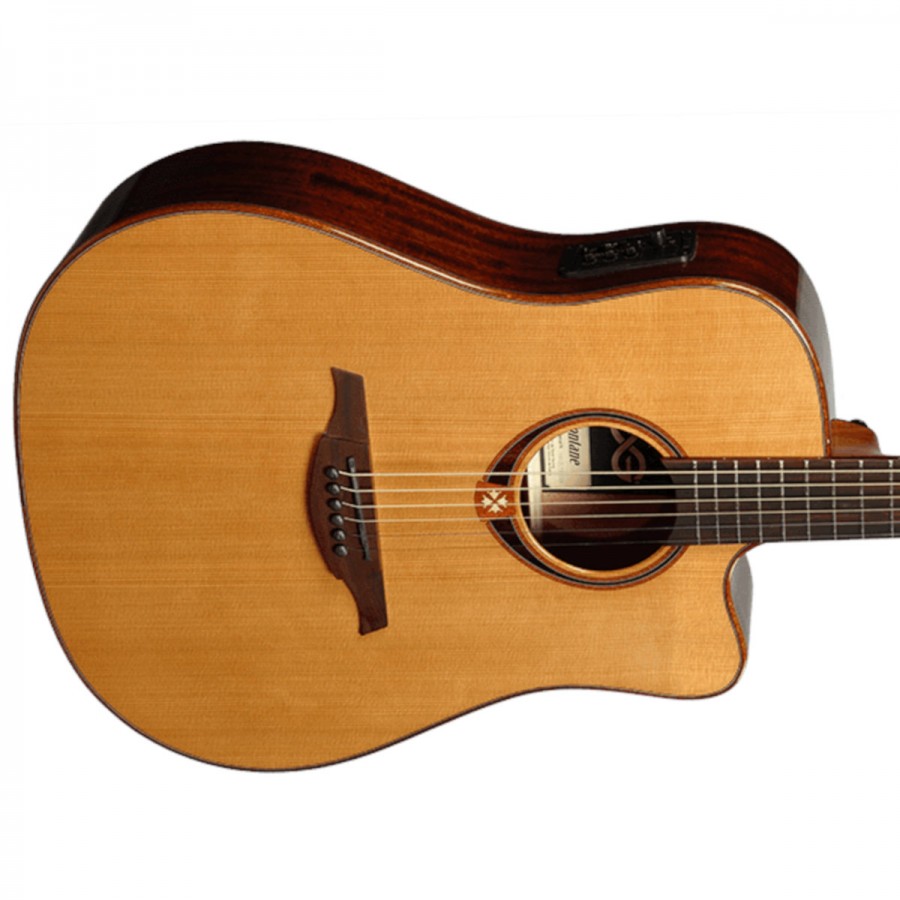 Lag Guitars Tramontane 118 Dreadnought Cutaway Electro