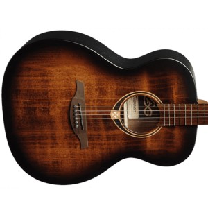 Lag Guitars Tramontane 70 Auditorium - Brown & Black