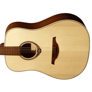Lag Guitars Tramontane 70 Left-Handed Dreadnought - Natural