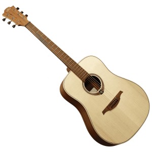 Lag Guitars Tramontane 70 Left-Handed Dreadnought - Natural