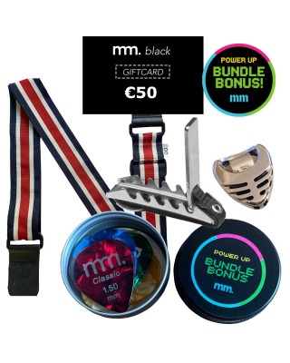 mm Guitar Gifts Promo Pack with €50 Voucher