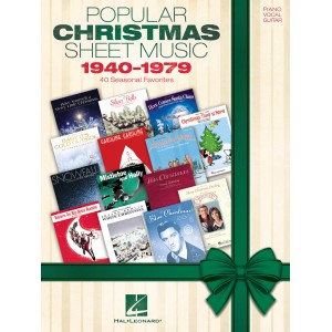 Popular Christmas Sheet Music - 1940 - 1979
