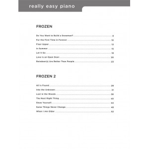 Really Easy Piano: The Frozen Collection