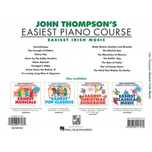John Thompson's Easiest Irish Music for Piano