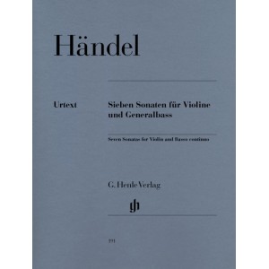 Seven Sonatas for Violin and Basso Continuo - Handel
