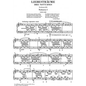 Liebensträume - 3 Notturnos - Franz Liszt