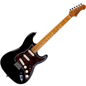 Jet Guitars JS-300 BK Roasted Maple - Black