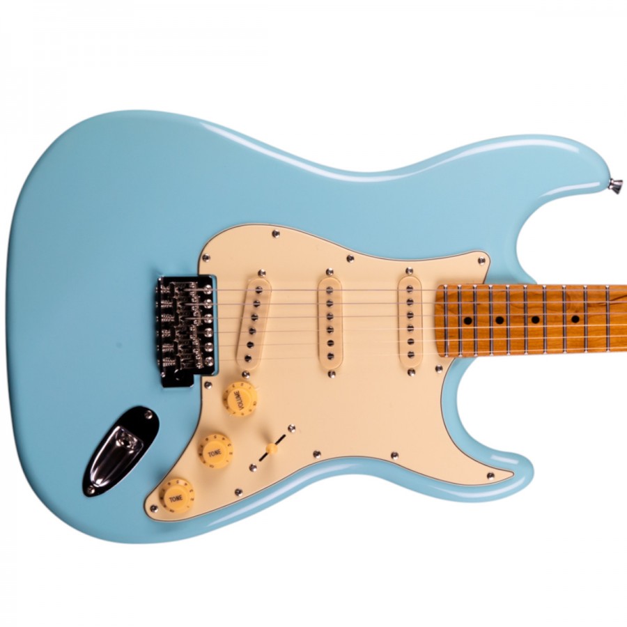 Jet Guitars JS-300 BL Roasted Maple - Sonic Blue