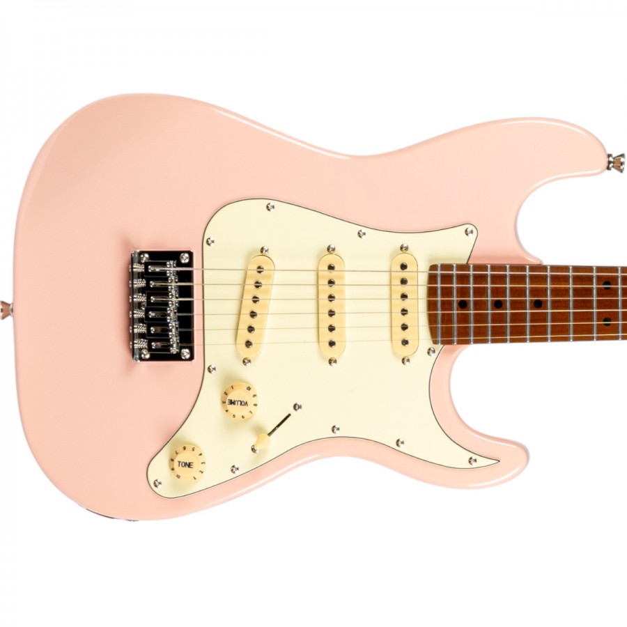 Jet Guitars JS-300 MINI PK Roasted Maple - Pink