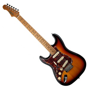 Jet Guitars JS-300 SB LH Roasted Maple Left-Handed - Sunburst